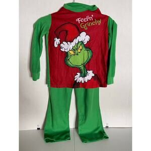 Grinch PJs, unisex, medium